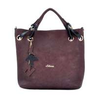 LEKENE丽佳娜单肩手提女包TM21743深卡其布