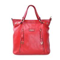 LEKENE丽佳娜防盗单肩斜挎手提女包TM21076红