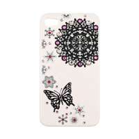 橄榄苹果4S护套蝶恋花GLMK001BW