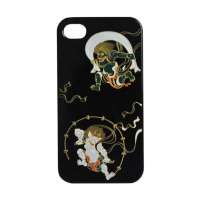 橄榄苹果4S护套雷厉风行(白)GLMK009BW