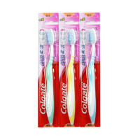 高露洁纤丝柔洁牙刷买2送1装