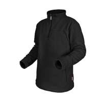 蓝橙 男式摇粒绒卫衣(轻柔款)经典黑MJ51307(XXL)