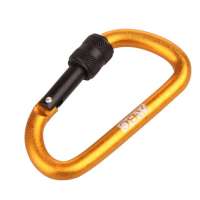 蓝橙 铝合金D型快挂金色PR21944