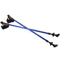 蓝橙 橡塑镶软木手柄二节徒步杖剑桥蓝PW21830