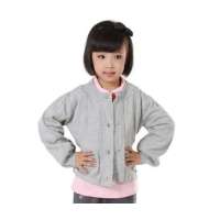 凡兜开襟毛衣外套 180449233(麻灰)160号