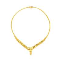 翠绿首饰千足黄金项链蝶恋花