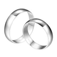 翠绿首饰永恒的承诺Pt950铂金情侣对戒(男23女16)