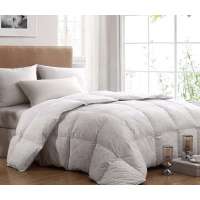 宝缦馨雅90%白鸭绒单人羽绒被