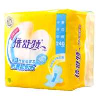 倍舒特干爽日用10片卫生巾SN24010