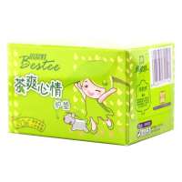 倍舒特绿茶呼吸棉护垫20片BS9202