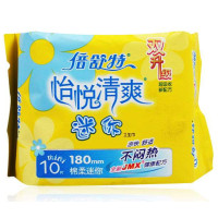 倍舒特清爽棉柔迷你卫生巾10片卫生巾QS52010