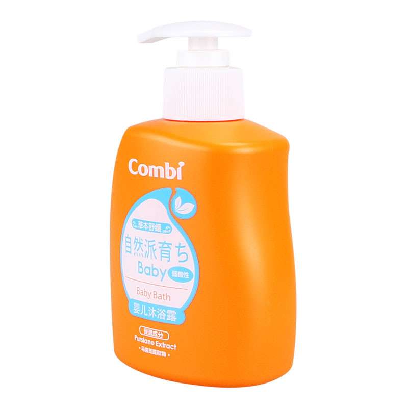 Combi康贝 婴儿沐浴露200ml（马齿苋提取物/保湿成分）9004高清大图