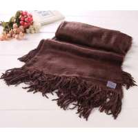 CK STORM 温暖亲肤羊绒拉毛披肩加大围巾披肩棕色LMPJ0101