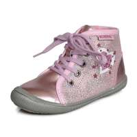 博宾尼冬季粉色可爱真皮女童棉鞋B90070(粉色)30码