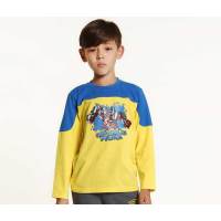 童壹库变形金刚长袖T恤XUWE075101宝蓝120