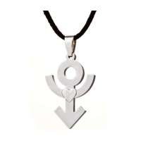 梦克拉钨金吊坠-船锚