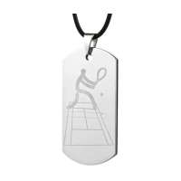 梦克拉钨金吊坠-法网之恋