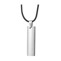 梦克拉钨金吊坠-方心