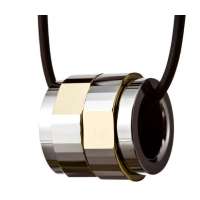 梦克拉钨金吊坠-轮转质感