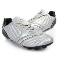 铁豹 悍将系列户外足球鞋1030-1_0402(银/黑/40)