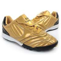 铁豹 悍将系列户外足球鞋1030-1_0502(金/黑/38)
