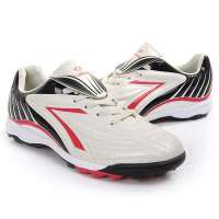 铁豹 烈雁系列户外足球鞋9833_3402(珍珠白/黑/红/39)