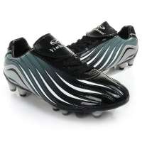 铁豹 旋风系列户外足球鞋1017_0204(黑/银/41)
