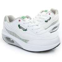 铁豹 时尚健美塑身鞋摇摇鞋Y11229_0103(白/灰/36)