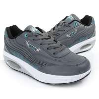 铁豹 时尚健美塑身鞋摇摇鞋Y11229_0311(灰/蓝/35)