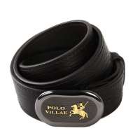 POLO VILLAE寸半板扣男士皮带PPCOLPEBX016啡