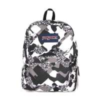 jansport休闲背包T501-7ZM黑白灰花纹