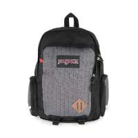 jansport休闲背包TTZ9-6ZR黑灰