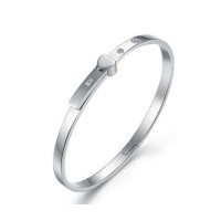 Lux-women-925银瑞士钻石手镯-爱恋