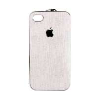 酷奇IPHONE手机外壳电镀贴皮流星雨系列IP-314W(白色)