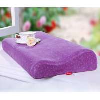 乐加lehome慢回弹波浪枕(加长款)丁香紫