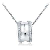 珂兰钻石八面玲珑路路通18K金钻石吊坠