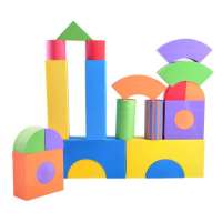 斯尔福泡沫积木SURF-007EVA软体积木48块儿童积木