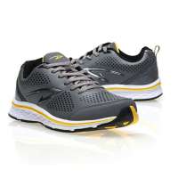 德尔惠 男常规跑鞋24113610钢灰(43)