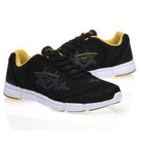 德尔惠 男轻跑鞋24113509正黑(41)