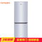 奥马(Homa) BCD-176A7 176升 双门冰箱 家用节能 冷藏冷冻 小型 电冰箱 小冰箱 银色