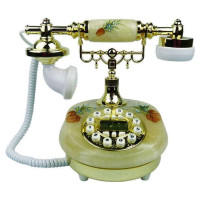 佳话坊仿古电话机GBD-019小家碧玉(玉石黄)
