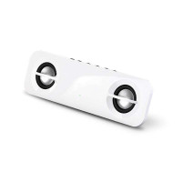 漫步者M15 便携插卡音箱(白)