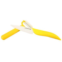 北欧欧慕陶瓷刀两件套NT2香芒黄