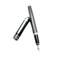 公爵 Duke M03牡丹铱金钢笔-黑白色