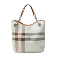 金鱼北欧情调系列时尚单肩包01045.J135米白