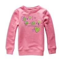 佐丹奴童装女童小牛奇妙幻境印花卫衣03391507(花红色/160)