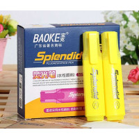 宝克荧光笔MP490(10支黄色)