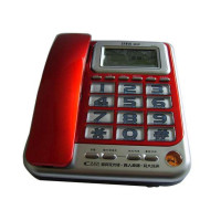 渴望B169来电显示电话机(宝红色)