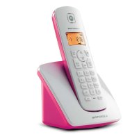 摩托罗拉(MOTOROLA) C401C 数字单无绳电话(粉色)