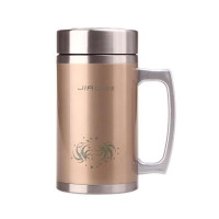 佳琪悦目真空办公杯500ml(金黄色)